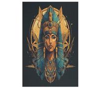 Egyptian Mythology Puzzle en Bois Enfant 1000 Pièces - Jeu EduChatif Motricité Fine Et Concentration - Puzzles pour Adultes (78×53cm)