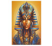 Egyptian Mythology Puzzles De 1000 Pièces, Puzzle pour Adultes en Bois, Jeu D'adresse Toute La Famille, 78×53cm