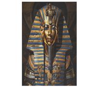 Egyptian Mythology Puzzles en Bois 1000 Pièces Adultes, Poster Jigsaw Puzzle, Design Unique Jouet ÉduChatif pour Adolescents Et Enfants (78×53cm)