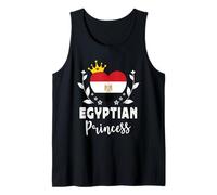 Egyptian Princess Egypt Flag Proud Egyptian Girl Débardeur