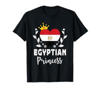 Egyptian Princess Egypt Flag Proud Egyptian Girl T-Shirt