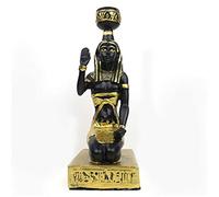 Égyptien anubi Statue Pharaon Sculpture Sphinx Statuette Chat Dieu Figurine résine bougeur décoration Bar rétro Ornement décor Moderne, 4 Collection d'art