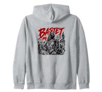 Égyptien Bastet Déesse Chat Ankh Anubis Sweat à Capuche