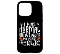 Egyptologue Normal Until First Relic Archéologue Coque pour iPhone 15 Pro Max