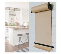 EGZASDI Coupe-papier mural robuste pour papier kraft, Distributeur et coupe-papier essuie-tout avec papier kraft de 50 m de long(97cm/38.1in Wide)
