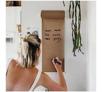 EGZASDI Coupe-papier mural robuste pour papier kraft, Distributeur et coupe-rouleau de papier artisanal, support rouleau suspendu