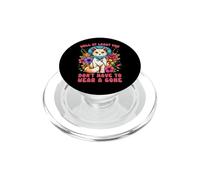 Eh Bien, au Moins, Vous n'avez Pas à Porter Un Chat Amusant en Forme de cône PopSockets PopGrip pour MagSafe