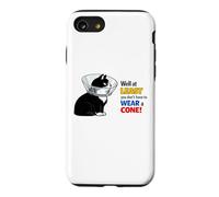 Eh Bien, au Moins, Vous n'avez Pas Besoin de Porter Un Chat Mignon en Forme de cône Coque pour iPhone SE (2020) / 7/8