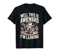 Eh Bien, C'est gênant, Je quitte Frog Raccoon T-Shirt