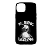Eh Bien, c'était Un mème d'oie drôle et embarrassant Coque pour iPhone 15 Plus