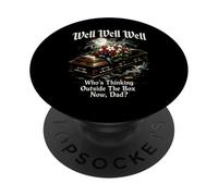 Eh Bien, Qui Sort des sentiers battus Maintenant, Papa, Dark Humor Goth PopSockets PopGrip Adhésif