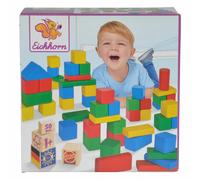 EH Blocs de construction en bois colorés