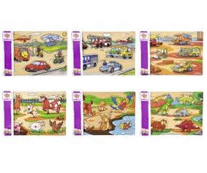 Eh - Puzzle A Bouton Scenaria(6Ass)