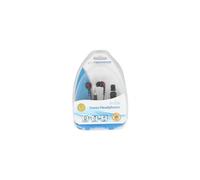 EH123 - Ecouteurs - intra-auriculaire - filaire - jack 3,5mm - noir, rouge