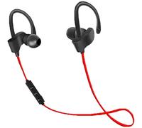 [EH188R] ESPERANZA Ecouteur Bluetooth EH188R Noir Rouge