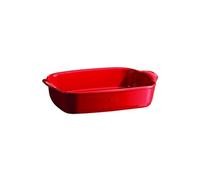 Eh349650 Petit Plat à Four Rectangulaire Céramique Rouge Grand Cru