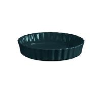 Moule à Tarte Tourtière haute Emile HENRY Bleu nuit Belle Ile D28 cm