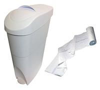 Ehcw sanitaire poubelles pour femme + Sacs Poubelle d'hygiène féminine d'élimination Sani