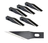 EHDIS 50 pcs Lame Scalpel de Rechange, Lame de Antirouille, pour Cutter de Précision, Scalpel Chirurgical, Scalpel Modelisme, #11