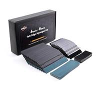 EHDIS Raclette Feutrine Kit - 20 Raclettes(4INCH/5INCH) en Feutre avec 20 Feutre de Remplacement, Raclette avec Bord Fibre pour Voiture Vinyle Wrapping, Raclette Covering