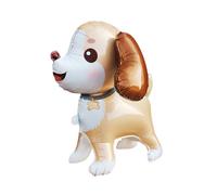 EHDWXVZM 1 Morceau De Ballon De Chien Mignon, Matériau en Papier D'aluminium, Forme De Chien De Dessin Animé, Décoration De Fête d'anniversaire pour Animaux De Compagnie