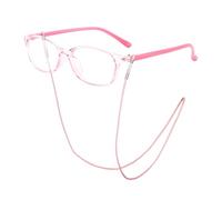 EHDWXVZM 1 Morceau De Lunettes Pour Enfants, 1 Morceau De Cordon De Lunettes, Lunettes Anti-Lumière Bleue, Lunettes À La Mode, Lunettes De Radioprotection Pour L'Étude Ou Les Jeux