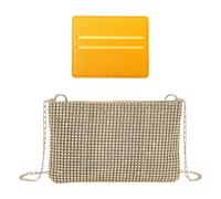 EHDWXVZM 1 Pochette Femme, 1 Porte Carte, Sac Bandoulière Femme, Pochette Soirée Femme, Sac Bandoulière Brillant