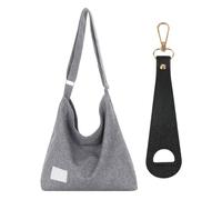 EHDWXVZM 1 sac noir, 1 bandoulière, sac bandoulière femme, sac bandoulière toile, sac cabas toile, sac crossbody toile, sac à main toile, sac à main grande capacité