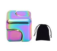 EHDWXVZM 1 Toupie en Métal Et 1 Sac De Rangement, Toupie Créative, Mini Jouet, Jouet pour Enfants, Jouet Portable