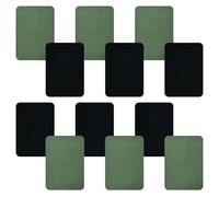 EHDWXVZM 12 Pieces of Square Cotton Repair Stains, Ironing Stains, Clothing Accessories, DIY Clothing Decorations.