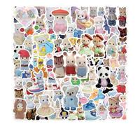 EHDWXVZM 120 Morceaux D'Autocollants De Chat Mignons, Autocollants pour Chat Ruffian, Autocollants De Graffitis Doux, Autocollant De Téléphone Portable pour Ordinateur Portable.