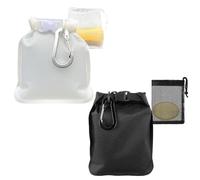EHDWXVZM 2 Ensembles De Sacs À Savon Imperméables, Sacs Scellés À L'Épreuve des Fuites, Sacs De Rangement Pratiques, Adaptés Au Camping Et Aux Voyages.