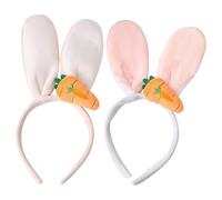 EHDWXVZM 2 Morceaux De Lapins Bands De Cheveux, Oreilles De Lapin, Robe De Lapin, Oreilles d'animaux pour Enfants, Cadeaux De Fête De Lapin, Tenues De Lapin.