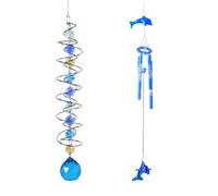 EHDWXVZM 2 Morceaux De Pendentifs en Cristal, Arcaux en Cristal, Chauffage en Cristal Suspendu, Beaux Bijoux en Cristal, Décoration De Fenêtres.