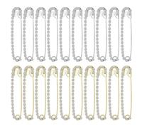 EHDWXVZM 20 Morceaux D'Épingle À Taille De Taille, Épingle Élée Et Simple, Broche en Strass, Accessoires De Vêtements, Peuvent Être Utilisés dans Les Vêtements, Les Chapeaux, Les Foulards.