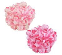 EHDWXVZM 2000 Pétales Dégradés, Décoration De Pétales De Rose Simulés, Pétales De Fleurs Artificielles, Décoration De Pétales Romantiques, Décoration De Fond De Mariage De Fiançailles