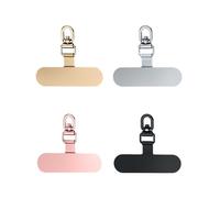 EHDWXVZM 4 Morceaux De Joint Métallique, Joint Rotatif À 360 °, Accessoires De Longe De Téléphonie Mobile, Boucle De Connexion À La Longe.