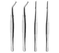 EHDWXVZM 4 Morceaux De Pincettes en Acier Inoxydable, Pinces d'alimentation des Reptiles, Outils Multifonctionnels, Outils De Serrage.