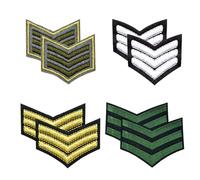 EHDWXVZM 8 Morceaux De Taches De Tissu Brodées, Personnalité Créative, Écart De Vêtements Drôles, Badges De L'Armée Classiques, Accessoires De Couture De Bricolage.