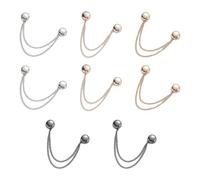 EHDWXVZM Lot De 8 Clips De Fixation Pour Vêtements, Clips Magnétiques Pour Jambes De Pantalon, Boucles Magnétiques Réglables, Boucles De Froncement D'Ourlet, T-Shirts Et Pulls.