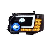 EHDXGGEK 1 paire de phares avant compatibles avec Toyota Hiace 2005-2018, feux jour et projecteurs, clignotants pare-chocs