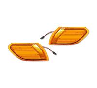 EHDXGGEK Lot de 2 feux clignotants latéraux avant à LED ambrées for Jeep Wrangler JL 2018-2021 et Gladiator JT 2020-2021(Amber Lens)