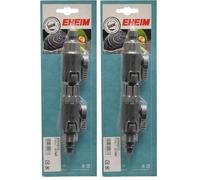 EHEIM 34004412 Robinet Double pour Tuyau pour Aquariophilie (Lot de 2)
