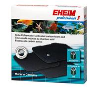 Eheim Mousse charbon activé pour aquariophilie – Compatible Professionnel 3/3e – 3 pièces