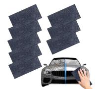 EHIOG 8 Pièces Chiffon Nano Voiture, Nano Sparkle Cloth,Chiffon Éliminateur de Rayures Voiture, RéParer Les Rayures, Les éraflures et Les tourbillons, Polissage De Surface l’Entretien