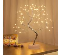 EHIOG Arbre Lumineux LED, Arbre Lumineux Interieur Lampe Deco 108 LED Branches, 8 Modes Variable, Fonctionne avec Piles/USB, pour Chambre à Coucher, pour Décoration de Chambre à Coucher Salon