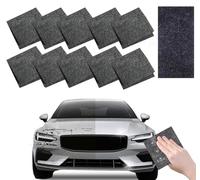 EHIOG Lot de 10 Chiffons Nano Sparkle pour enlever Les Rayures légères, Les éraflures et Les tourbillons, Les Taches d'eau et Les tourbillons, Polissage en Microfibre pour SUV, Moto, Camping-Car