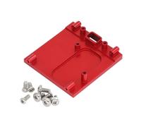 EHJRE 1:12 Mot de Base de Moteur de Voiture RC, Pièces de Mise à Niveau, Accessoires Du Support de Support Fixe, Support de Support de Moteur Métallique Rob, Rouge