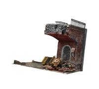 EHJRE 1/35 Miniature BONDE Building House Architecture Scene DIY Accessory Street SCÈNE Diorama LA PLANDAGE Sand Table Prop, Style B