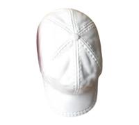 EHJRE 1/6 Échelle Figurine Chapeau de Baseball Accessoire en Caoutchouc pour Figurines de 12 pouces, Blanc